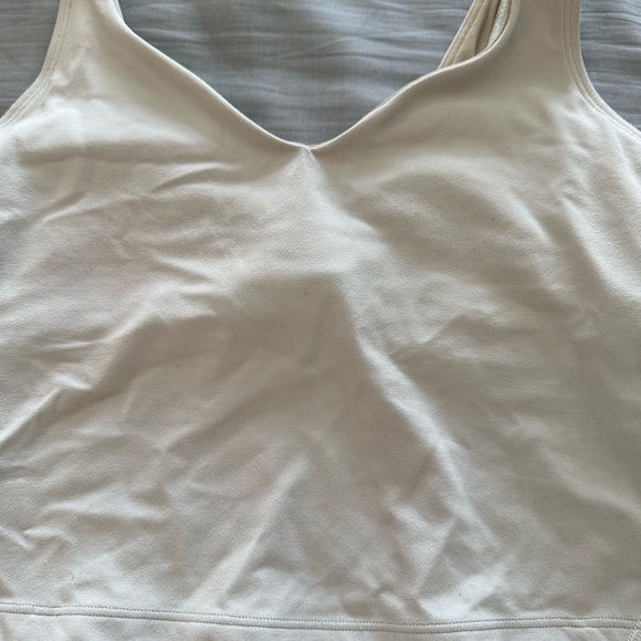 Lululemon white align tank size 8 - Picture 4 of 7